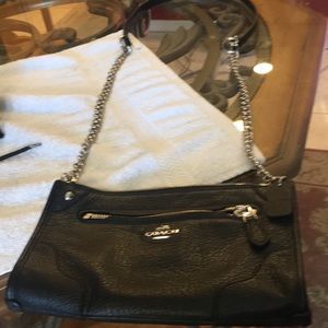 Coach Black Leather Crossbody